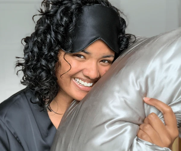 Sleep on a silk pillowcase: The best way to prevent frizzy hair