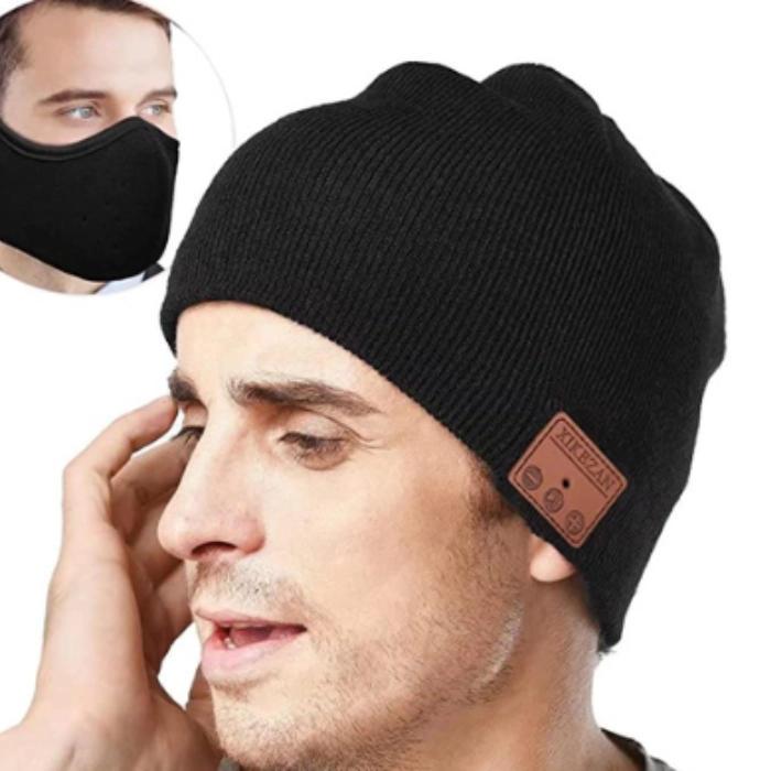 Great christmas gifts for boyfriend under $100: Bluetooth beanie