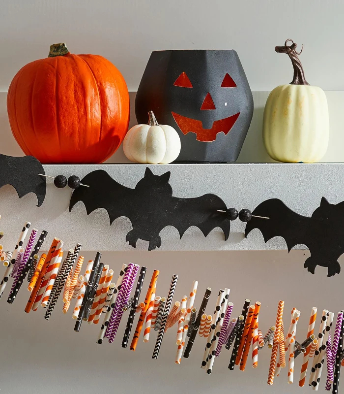 DIY Halloween craft station