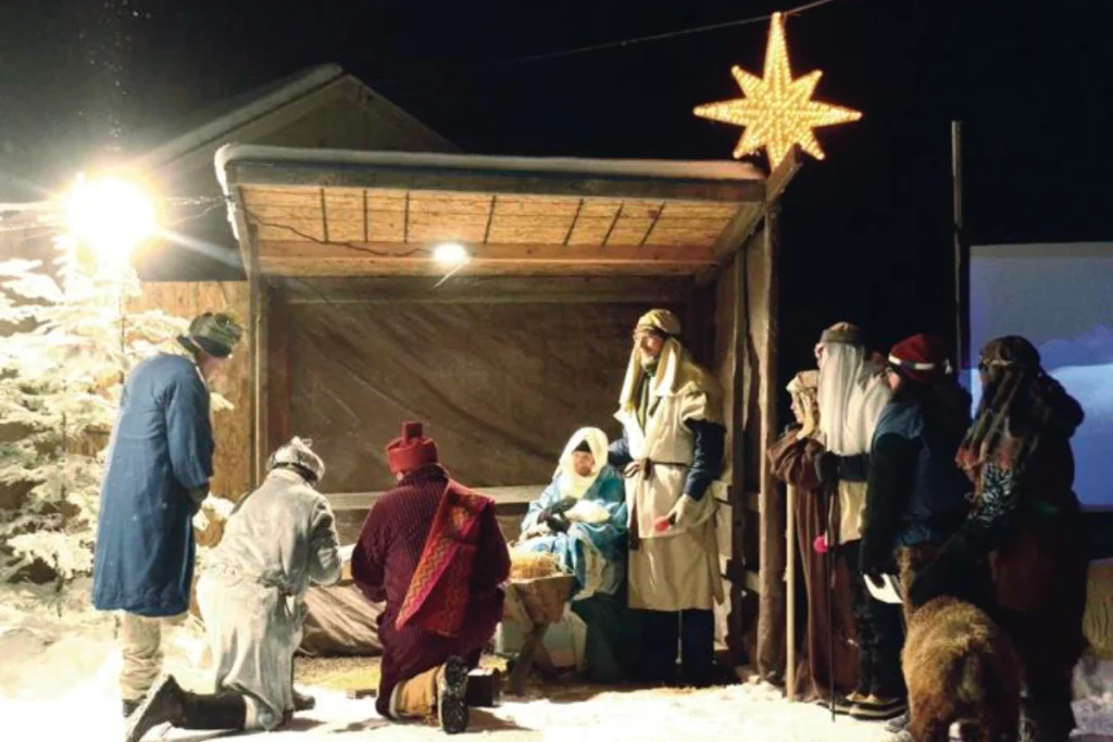 Nativity night: A family reenactment - Activities about christian Christmas for children for family