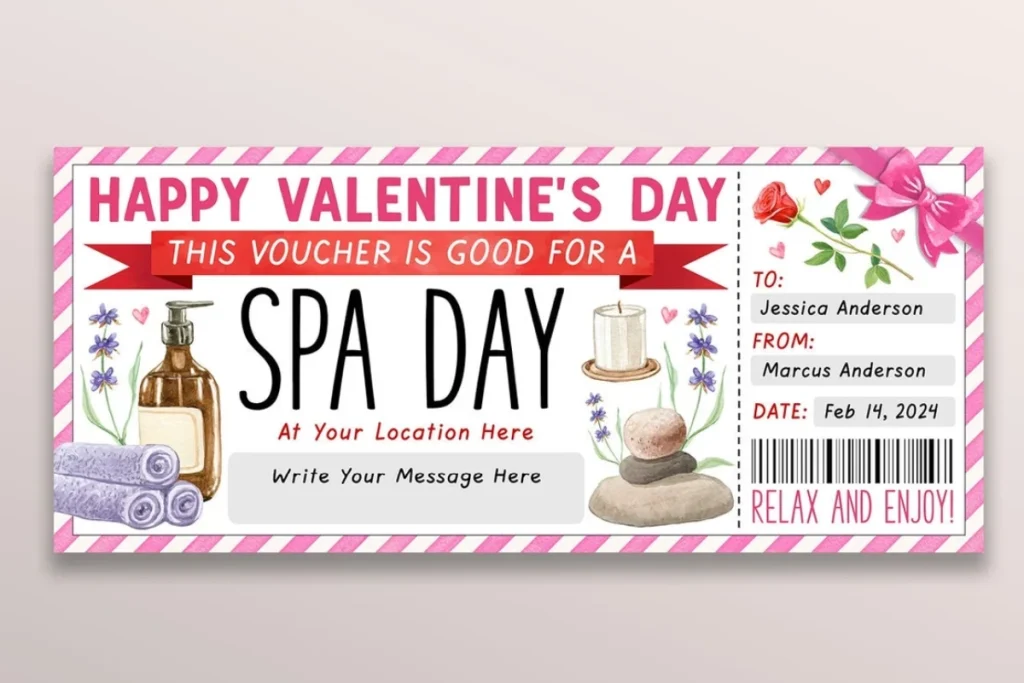 Gift of stillness – Spa day or massage voucher