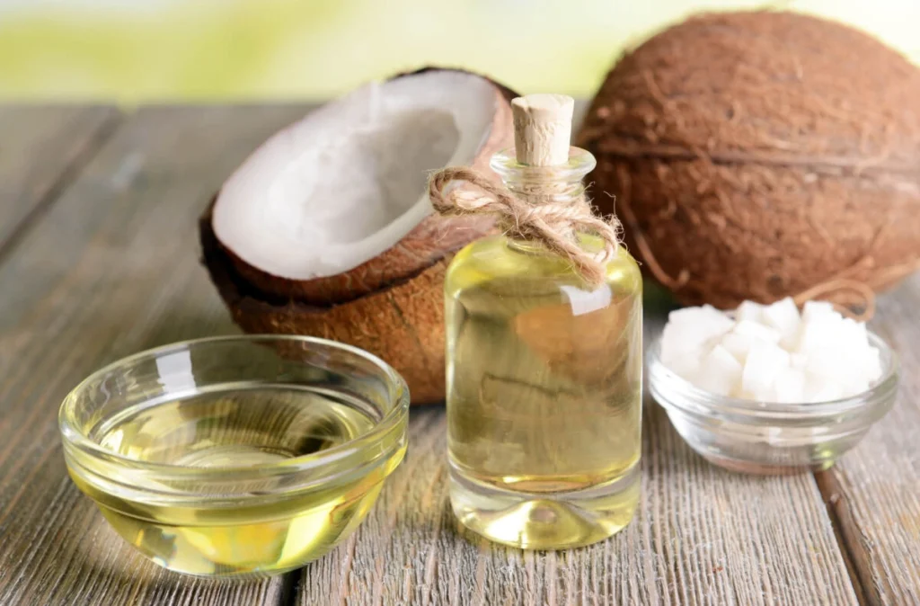 Huile de coco pour les cheveux: Produit pour cheveux ondulés