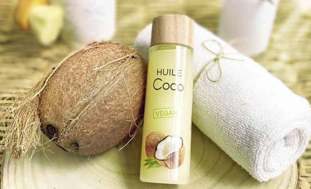 L'huile de coco sèche