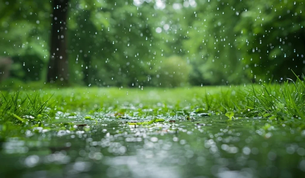 Le bruit de la pluie