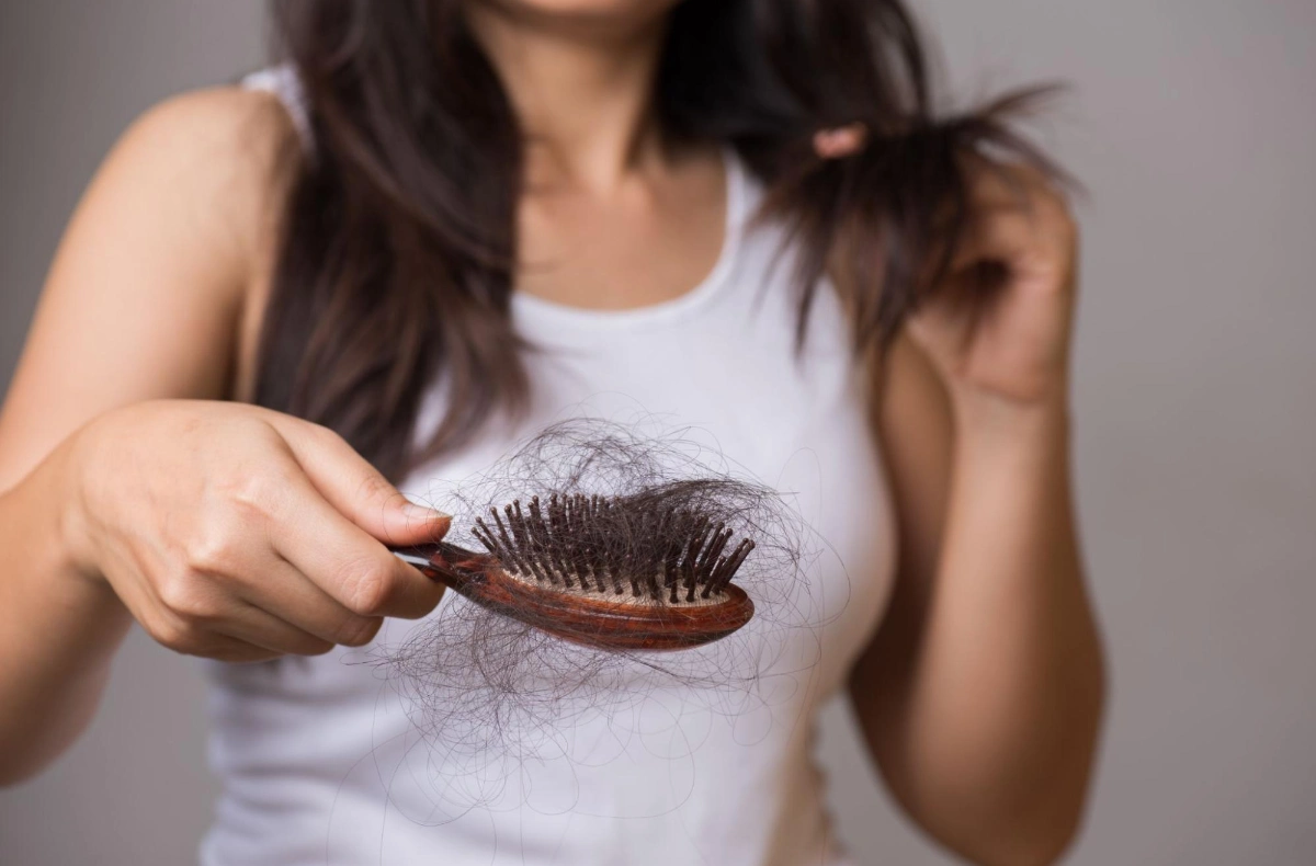 On average, how many hairs do you lose per day?