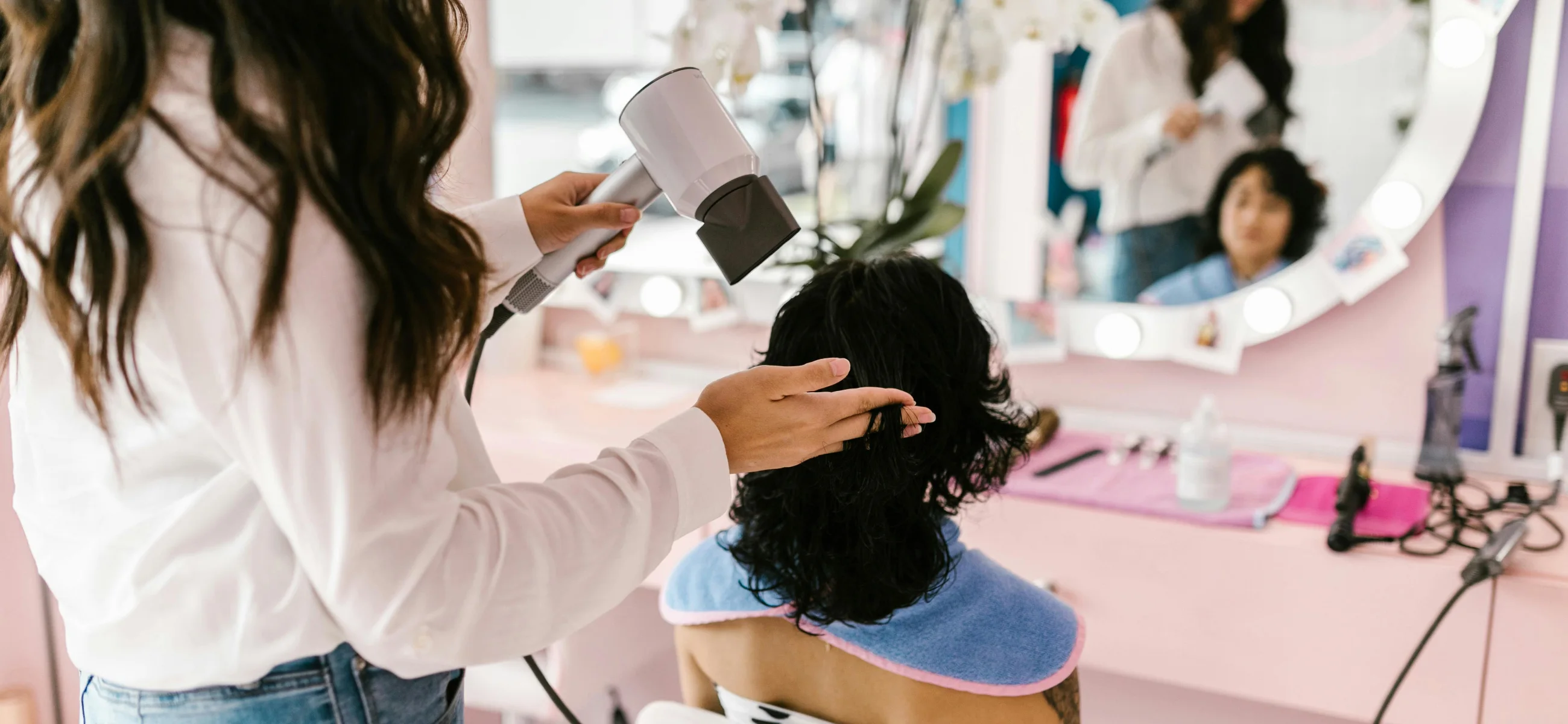 Wash and blow dry