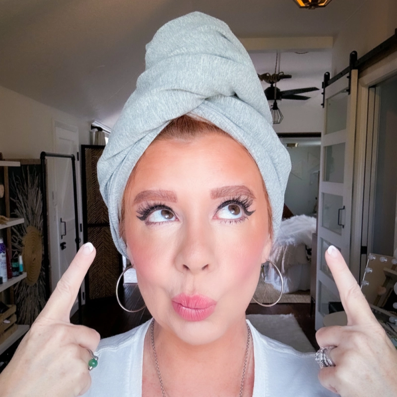 T-Shirt Wrap Dry - Blow Out Your Hair Without A Hair Dryer