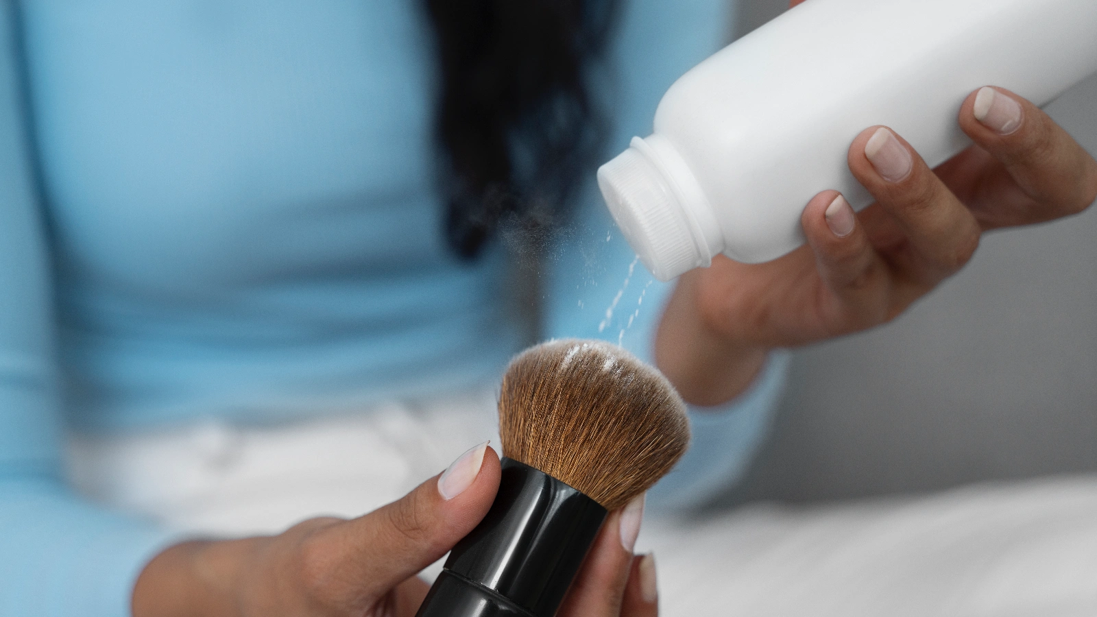 Use a dry shampoo to reduce oil