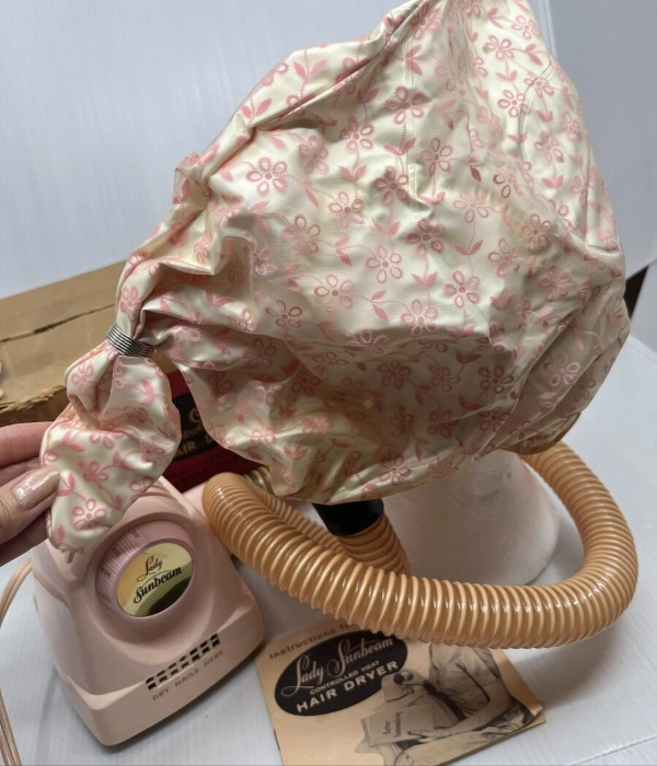 1950s antique hair dryer