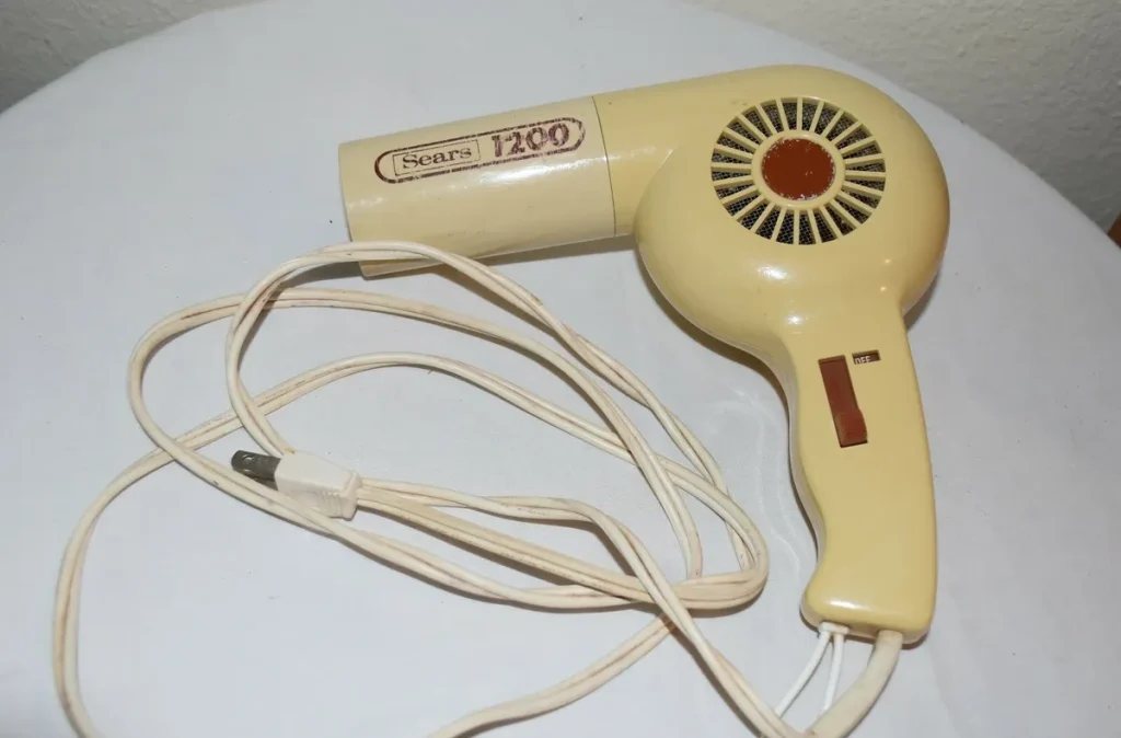 1960s and 70s antique hair dryer