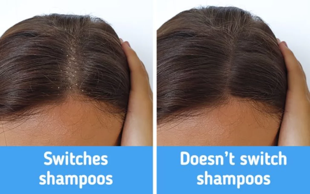 Buy an appropriate shampoo and conditioner to get thick hair