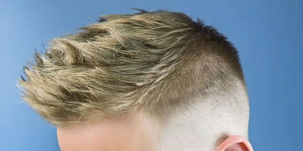 Faux hawk | Oval shape face hairstyle | Men's hair