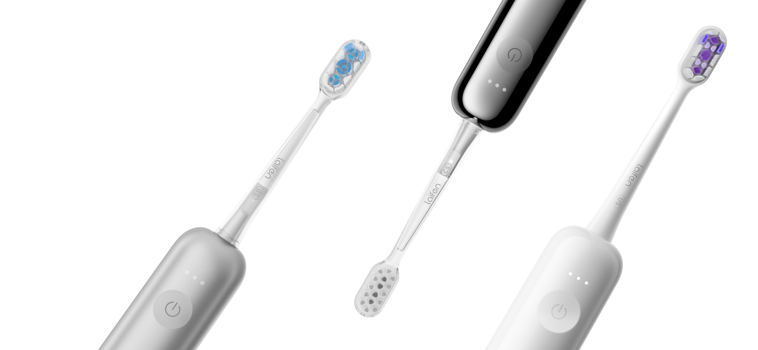 Introducing Laifen Wave smart electric toothbrush with replacement heads