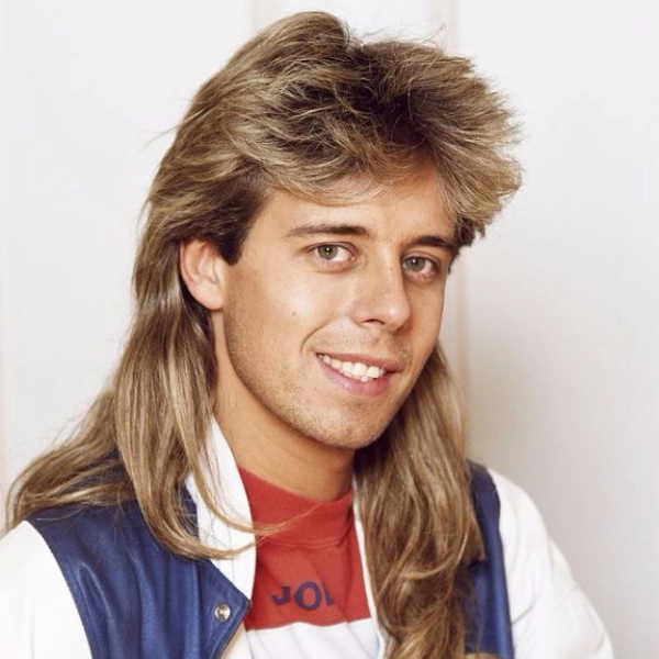 Mullet haircut 80s