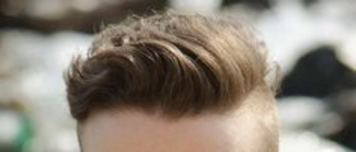 Pear face shape hairstyle for men