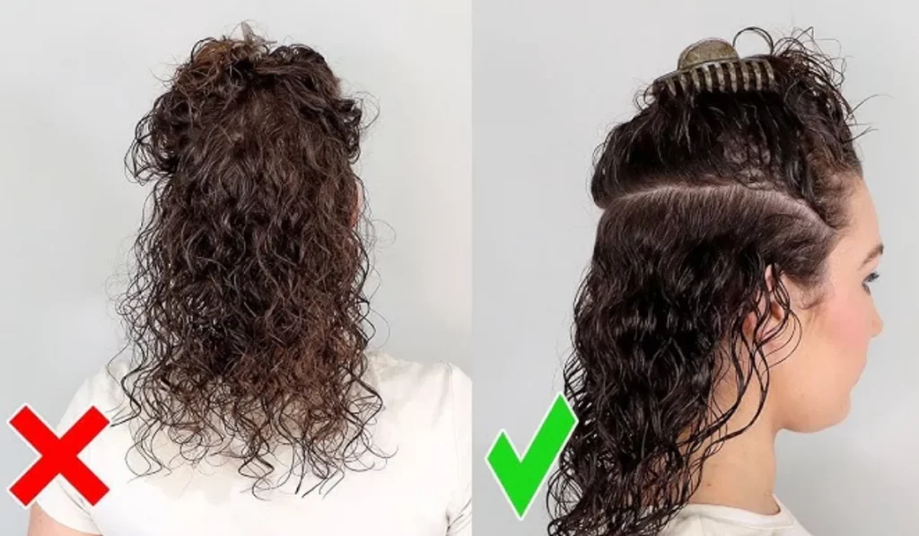 Section your hair