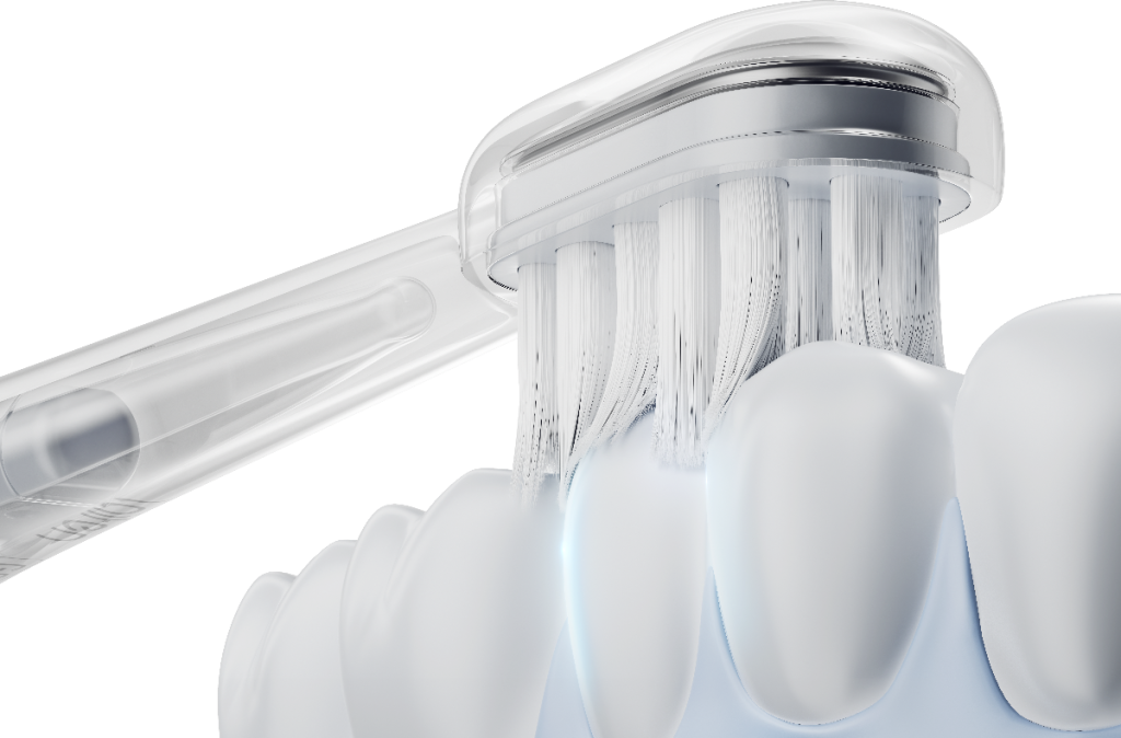 Smart bristles | Soft bristled toothbrush head