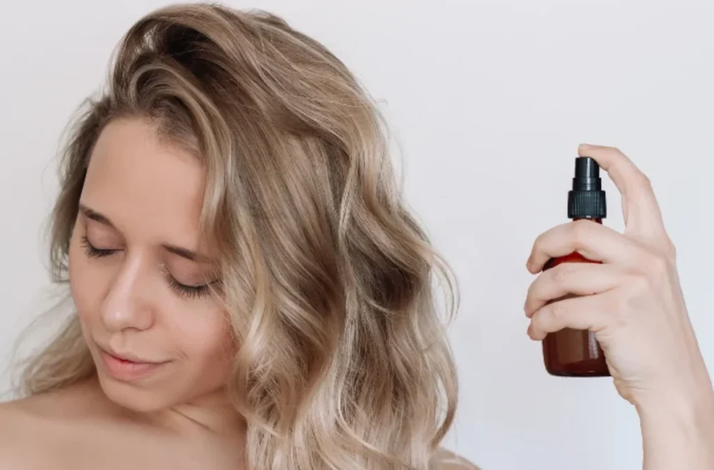 Use sea salt spray