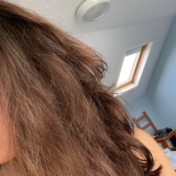 What causes hair to dry out?