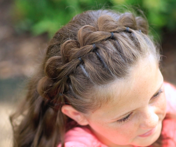 Braided headband - Cute hairstyles for short hair