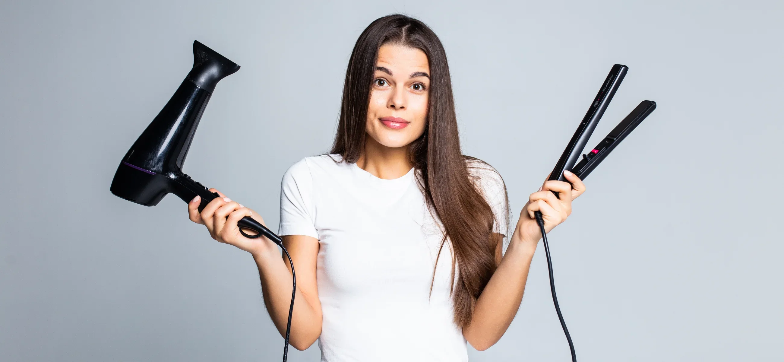 Hair dryer VS hair straightener: All you need to know