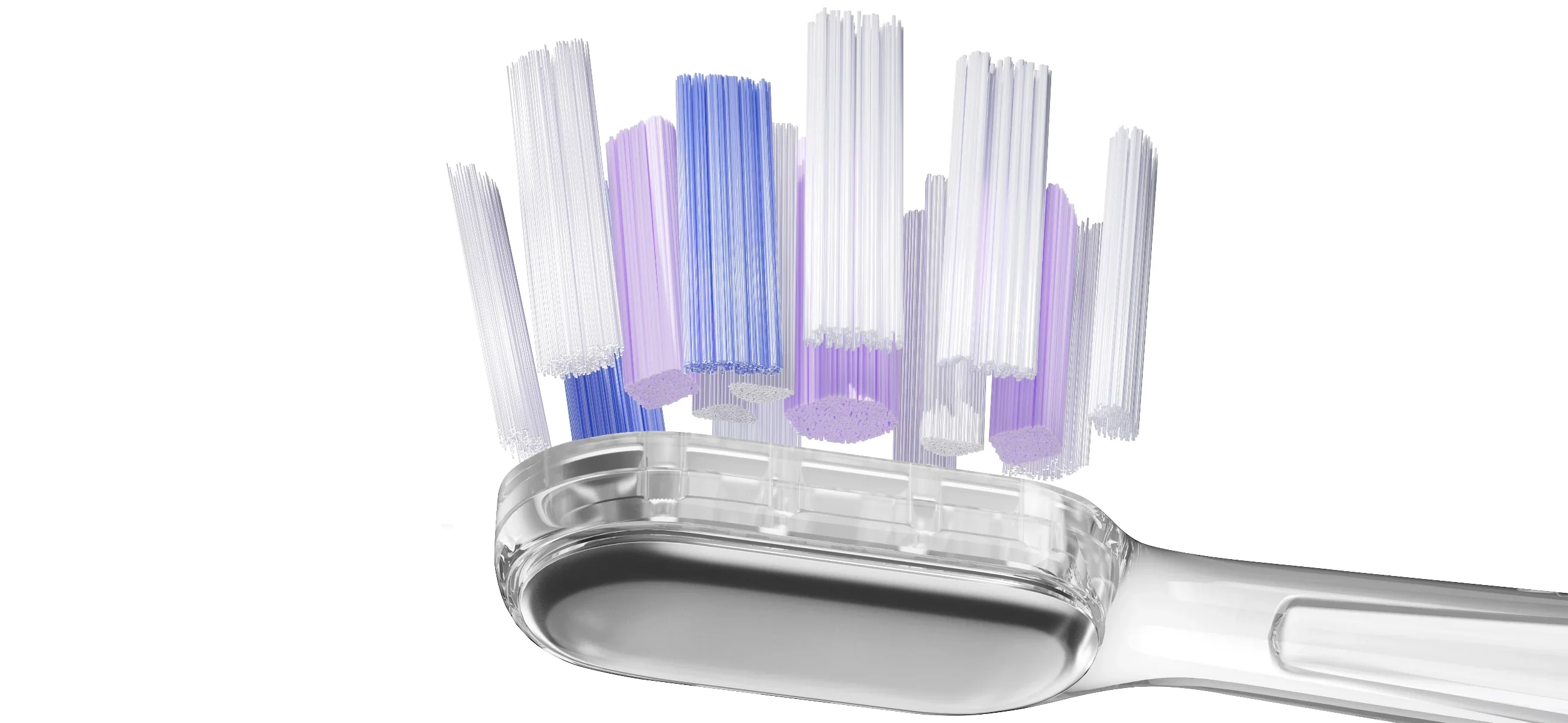 overview of the heads of Laifen Wave electric toothbrush