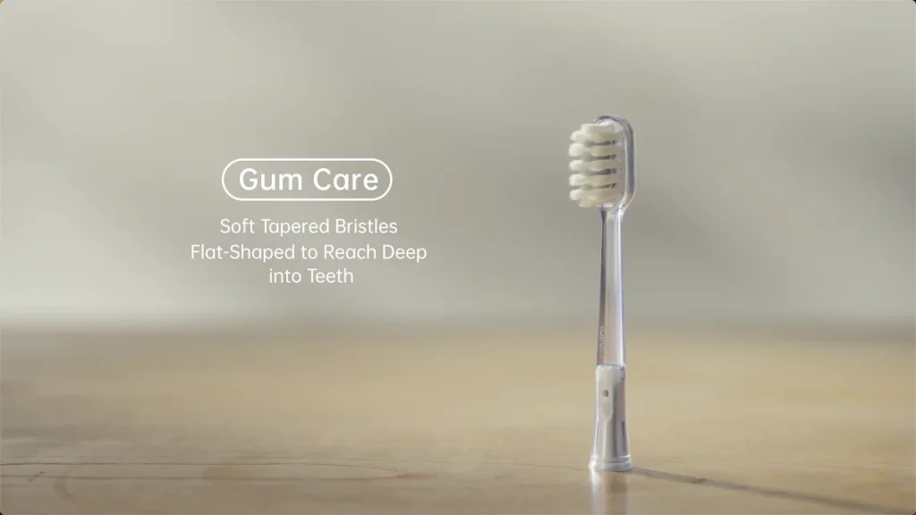 Gum care toothbrush head