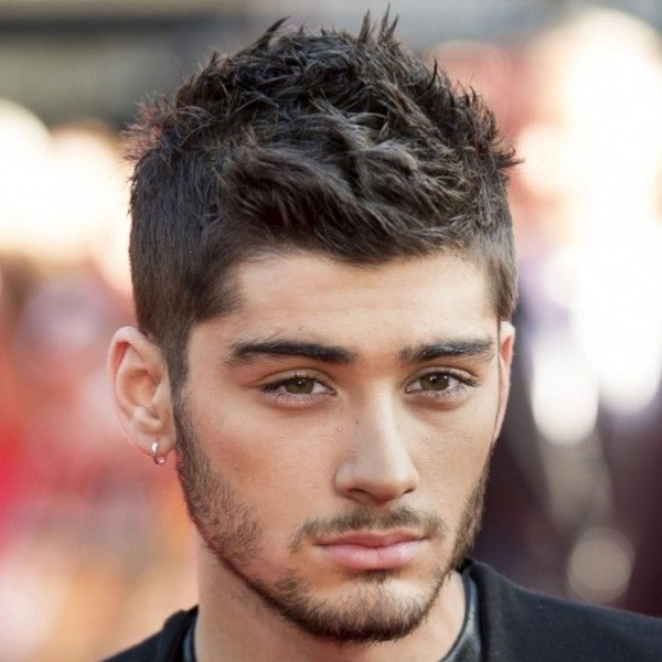 Short and spiky | Zayn Malik's hairstyle