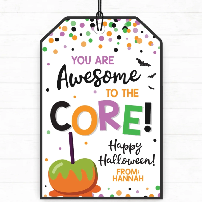 DIY Halloween gift ideas for teachers | A handmade card