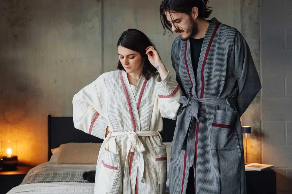 Chrittmas gift ideas for mom | A soft luxury bathrobe