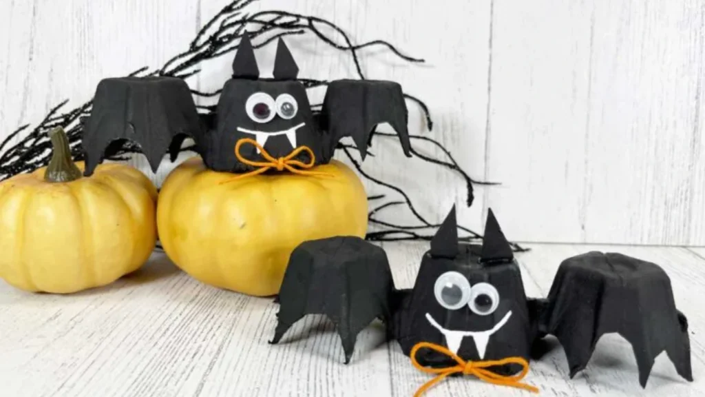 Egg carton bats