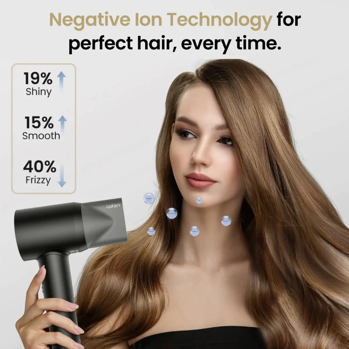 Hair dryer with a concentrator nozzle | An alternative to hair straighteners