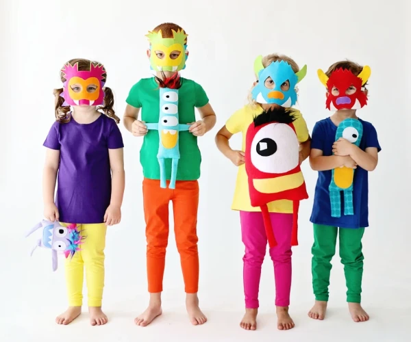 Monster mash-up masks