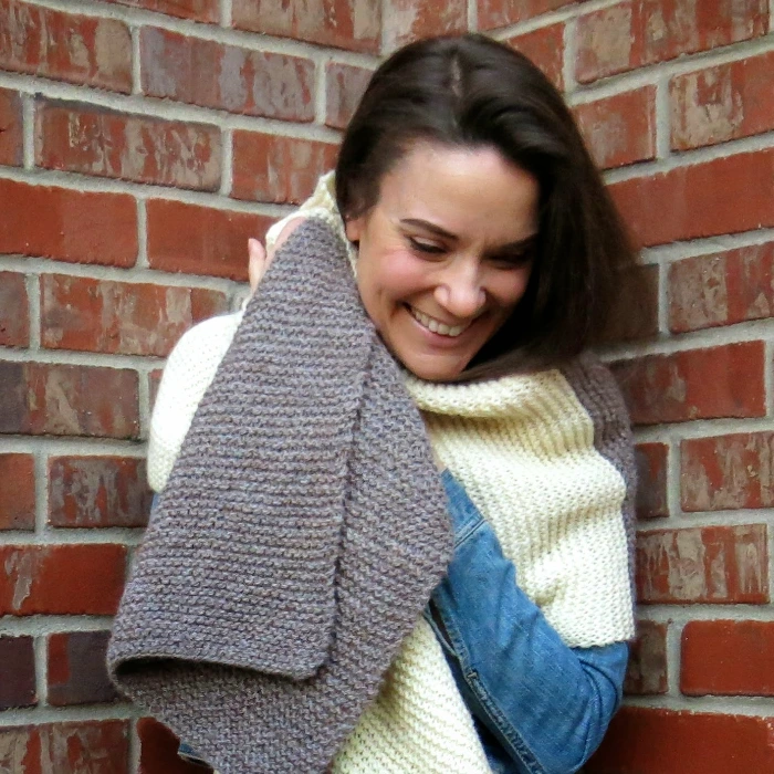 Bad homemade Christmas gifts | Homemade knitted scarf (If you don’t actually knit)