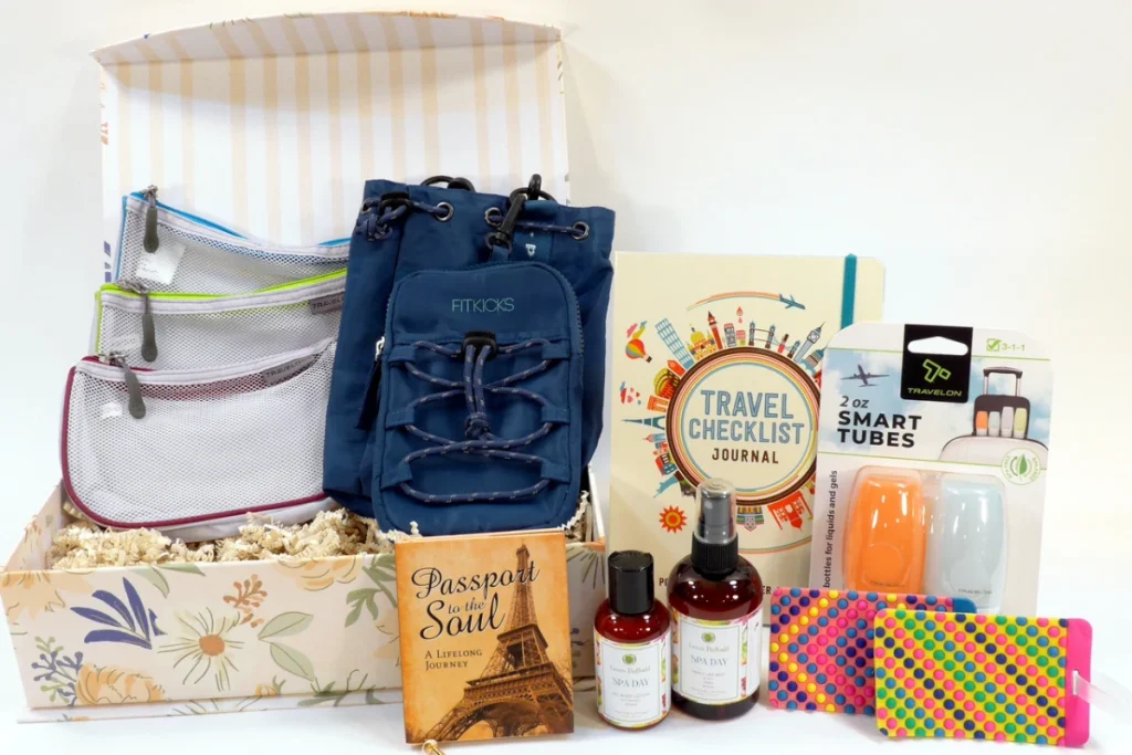 Last-minute Christmas gifts: Travel-themed gift basket